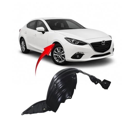 Image of FitParts Compatible with Mazda 3 2014-2018 Front Right Fender Liner