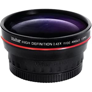 Vivitar 52mm 0.43X Professional Wide Angle Lens with Macro