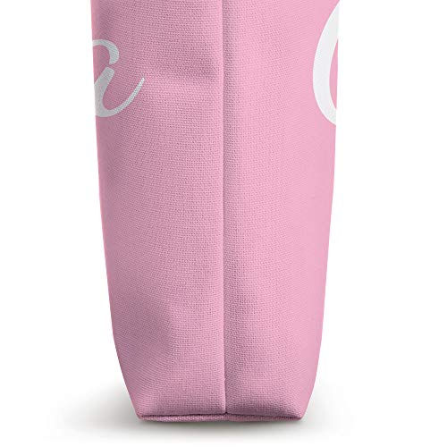 Bolso tote floral rosa personalizado Gianna miniatura 3