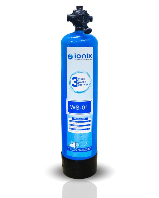 Image of Ionix Ion Exchange Technology Based Water softner, India's First 3 Stage water softner with High capacity Calcium Holding Resin, Low maintenance with Easy Regenration