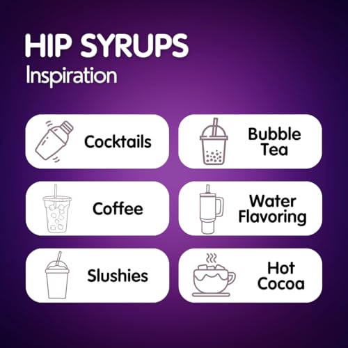 (Sugar Free) 750ml Hip Syrups (grape)