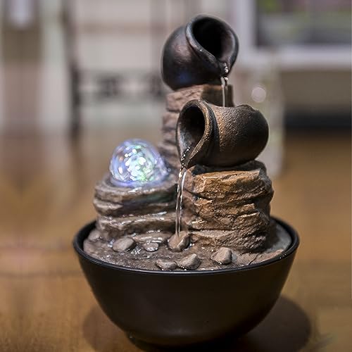 Zen'Light Verso Fontana da Interno, Resina