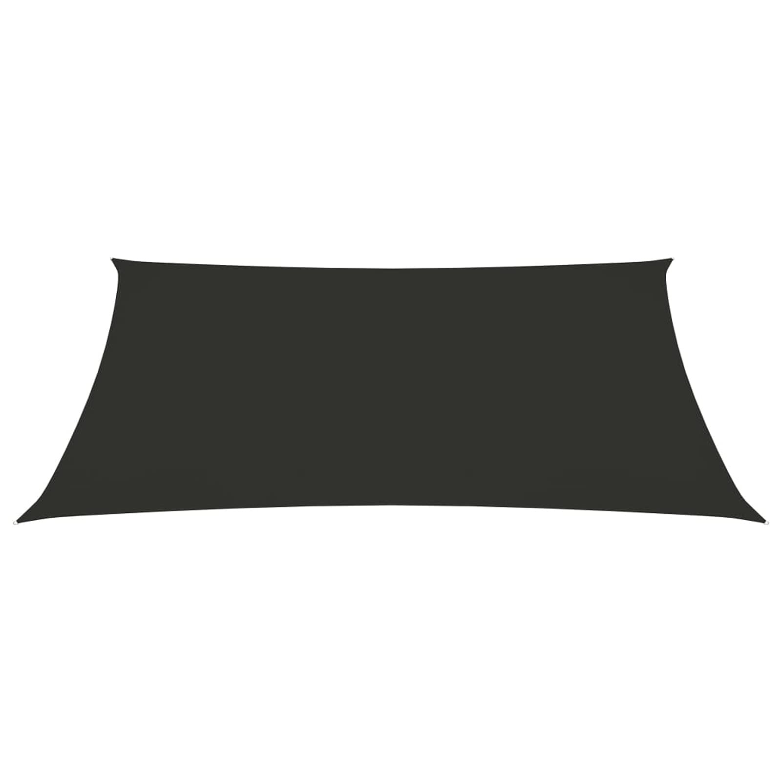 Parasole a Vela Oxford Rettangolare 3,5x4,5 m Antracite,Tenda a Vela Impermeabile Rettangolare Vela Ombreggiante Parasole Protezione Raggi UV per Esterno Giardino terrazza