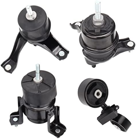 Engine Motor Mount Compatible with 2004-2008 Solara 2.4L 2002-2006 Camry 2.4L Auto Transmission, Replace OE A4203 A4204 A4207 A4211, Set of 4