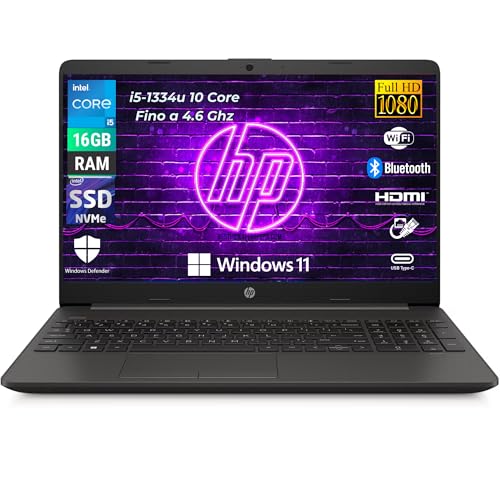 HP 250R G9, Notebook Display 15.6'' FHD, Intel Core i5-1334u 10...