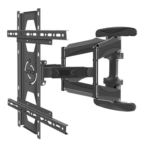 Support TV mural pivotant pour grand écran de salon, inclinaison pour chambre moderne