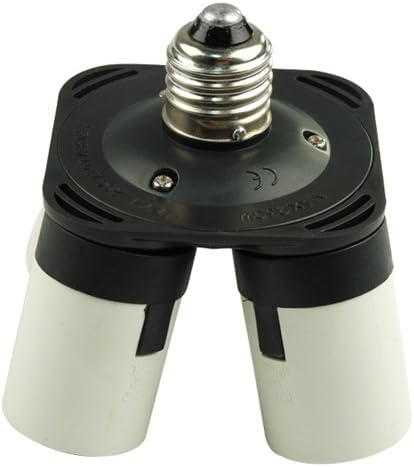 Fancierstudio 4 Socket Adapter 4 in 1 Adapter Holder E27 Bulb Lamp Light Socket Splitter For Photo Studio By Fancierstudio 6801
