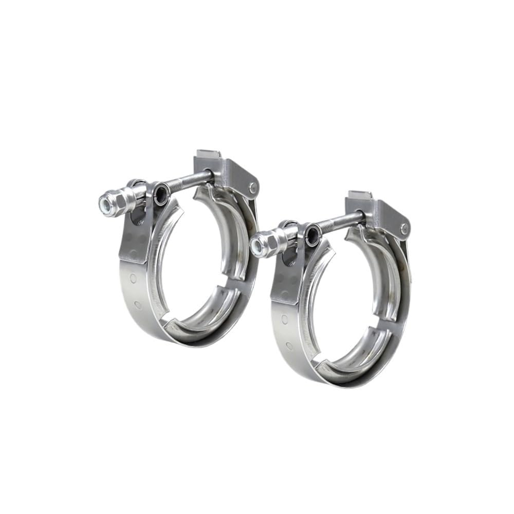 Weoodoer 57Mm 2.25 Inch Quick Release V Band Clamp Turbo Exhaust Pipe Vband