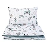 Lieferumfang: bedruckte Kinder Wendebettwäsche Set Aus Baumwolle mit OEKOTEX Standard 100 Zertifizierung genäht. Bettbezug 120 cm x 90 cm / Kissenbezug 40 cm x 60 cm Polenprodukt