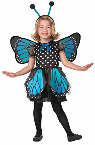 Disfraz Infantil de Mariposa Azul, Talla 2T-4T miniatura 1