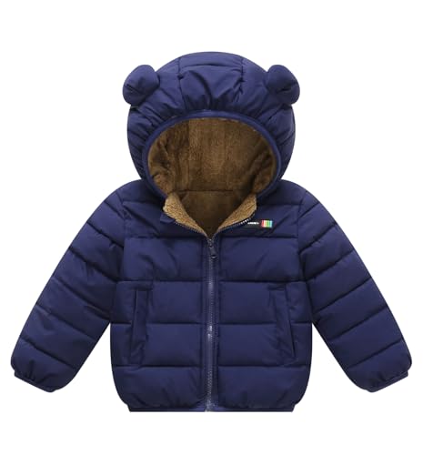 Listado de Chaquetas y abrigos para Bebé disponible en línea. 42 SEAUR - Niña Chaqueta Cálida Invierno Niño Bebé Abrigos con Forro Polar Infantil Chaquetas con Capucha Abrigo Acolchado Encapuchado Ropa Caliente para Escuela Deportes - 5-6...