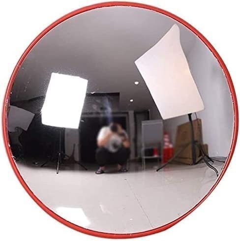 Blind Spot Corner Mirrors, Convex Mirrors, Garage, Office and Traffic Safety, Indoor and Outdoor Corner Mirrors(45cm)