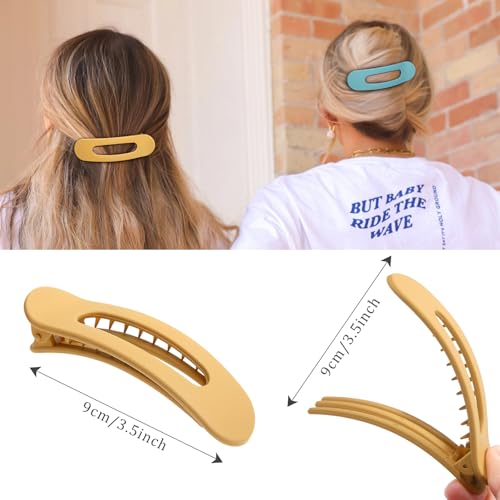 Pinzas francesas planas para cabello 6 piezas miniatura 4