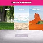 Roxy Sand-Free Beach Mat – Large Waterproof Outdoor Picnic Blanket, Lightweight Foldable Mat for Beach, Camping, Park, or Travel – Fits 4-6 People, Quick-Dry, Durable - Image 5