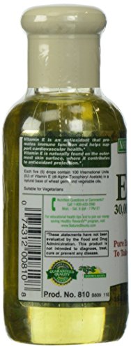 Nature's Bounty Vitamin E Oil Supplement #TOP18