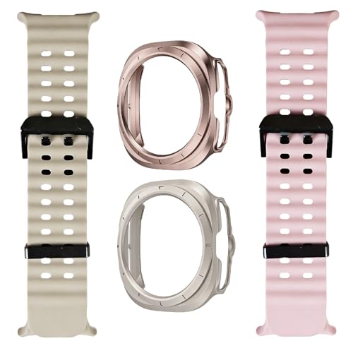 2Pack Watch Bands&Screen Protector for Samsung Galaxy Watch Ultra Band 47mm by QUANFUN - Used condition - Image 2
