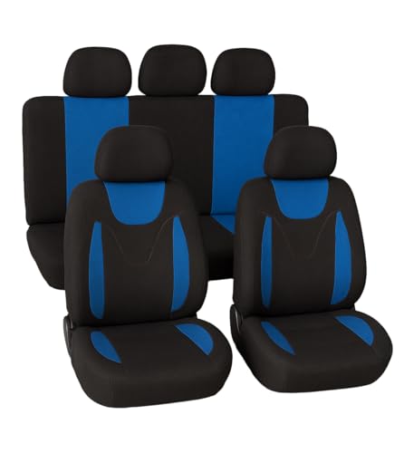 Housses de siège universelles auto bleues Susy Shop N