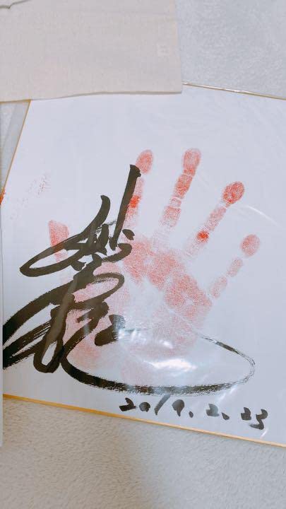 Amazon.co.jp: 直筆サイン色紙 力士 妙義龍 Z : 文房具