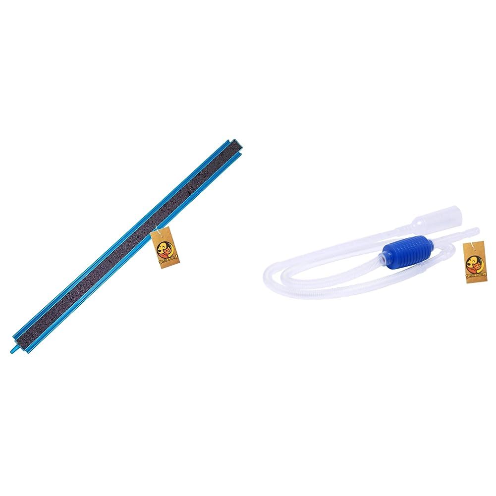 Foodie Puppies Aquarium/Fish Tank Bar Bubbles Air Stone - 24inch (Blue)& Siphon Pump for Aquarium/Fish Tank Cleaning Tool - (1.7 Meter) (B0CDDGB363) Amazon Price History, Amazon Price Tracker