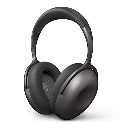 KEF Mu7 Noise Cancelling Wireless Headphones (Charcoal Grey), Adjustable - image 1