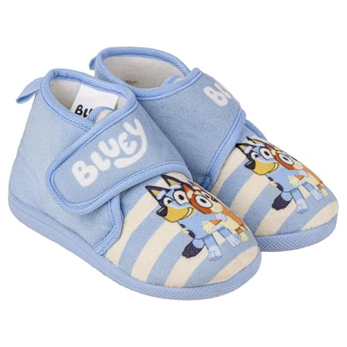 Zapatillas Casa Bluey Cierre Velcro Máxima Comodidad - Zapatillas Infantiles Bluey Original Diseñado en España