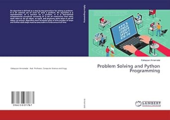 Problem Solving and Python Programming: 9786139971787: Computer Science ...