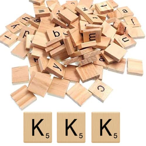 Glamified Pack of 100, K Scrabble Tiles