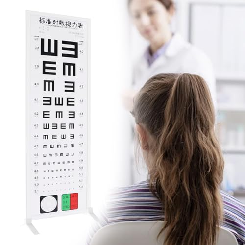 Caja de luz LED para gráfico de visión que soluciona test visuales con reflejos 2