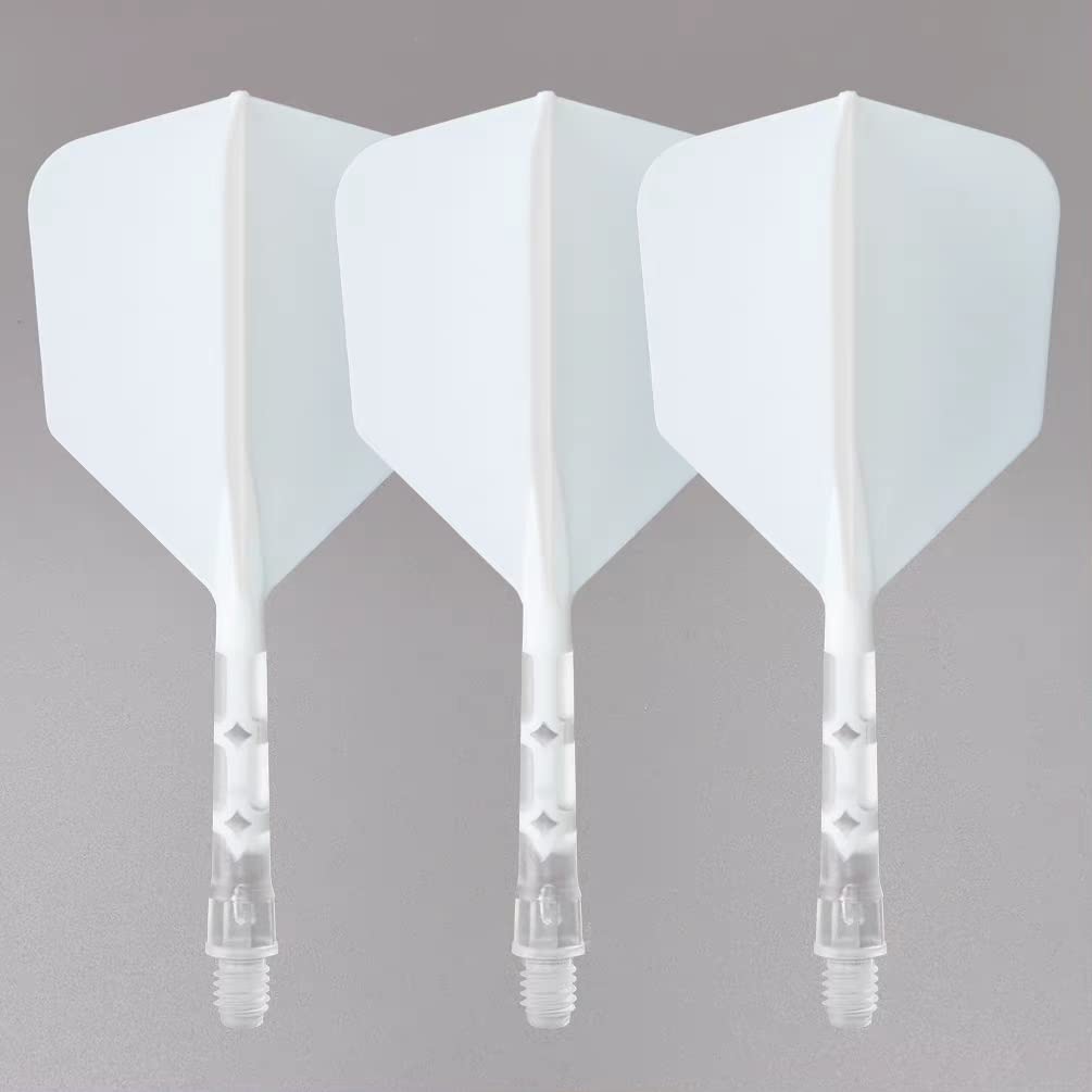 CUESOUL ROST T19 Dart Shaft Integrato e Alette a Forma di Ala Grande, Set di 3