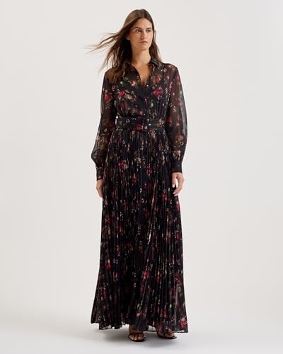 Ted Baker Wmd-ceiba-printed Maxi Shirt Dress Women's Formal Evening Dress,  Black : Amazon.com.be: Fashion