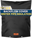 Cholila Cover Backflow Preventer Cover Insulated with Thicker 7 Layers Fabric, 16' W x 20' H Backflow Cover...