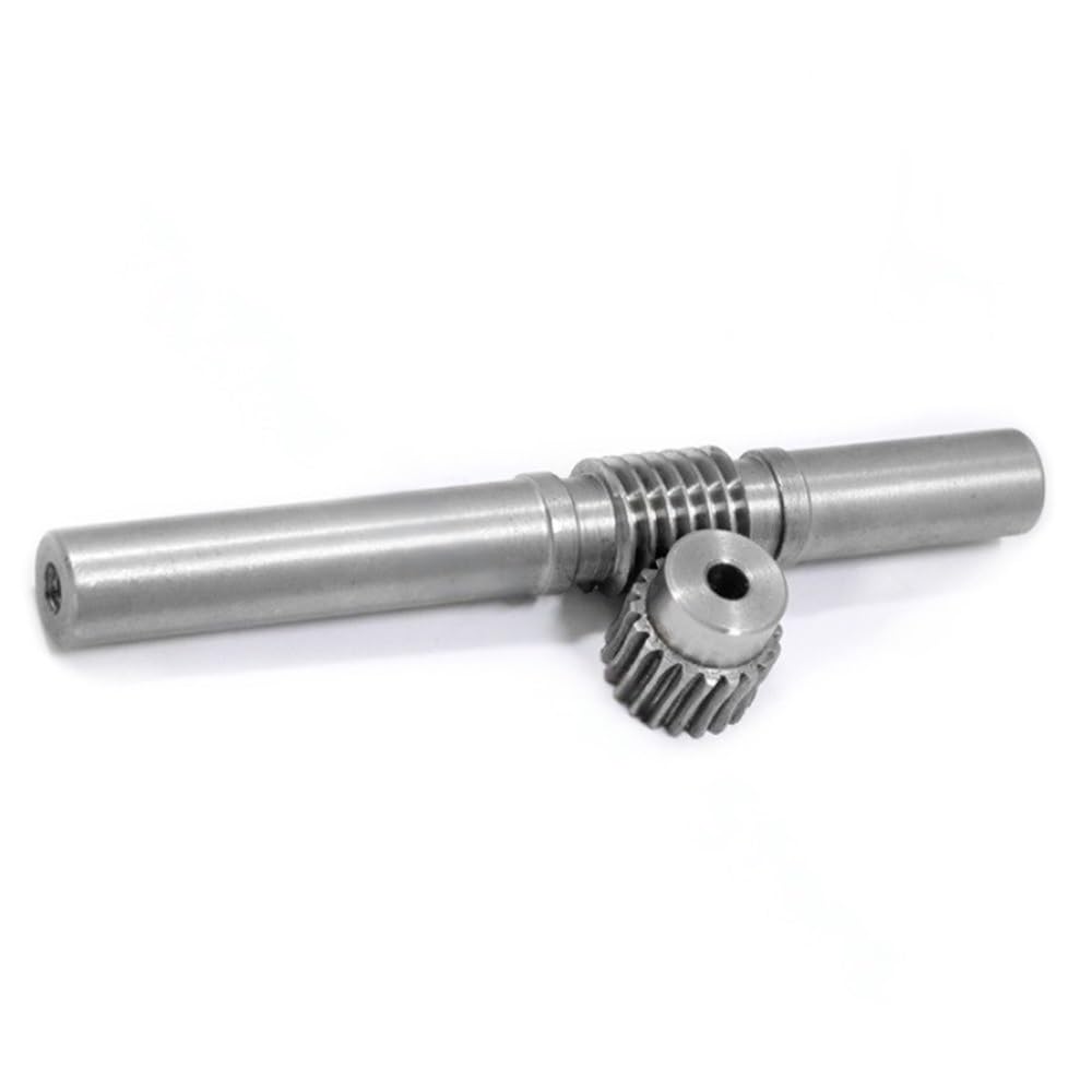 1-teiliges Schneckengetriebe mit Stahlstange, Untersetzungsverhältnis 1:60/70/80/100, 1 m Schneckenrad mit Stange, einfach zu installierendes Getriebeset(10mmx50)