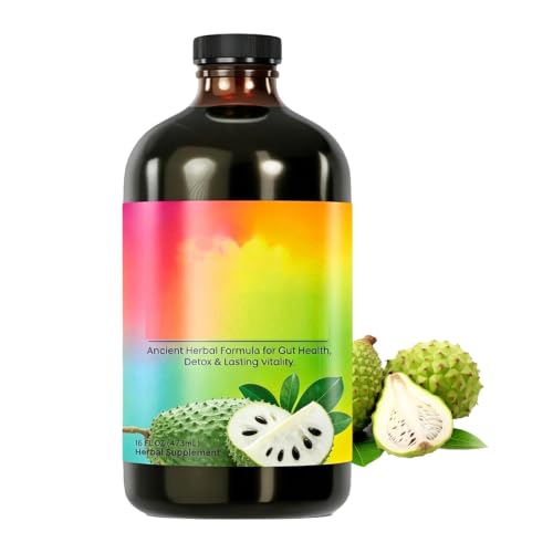 Herbal Liquid Supplement Gluten-Free Vegetarian for Daily Wellness Routine Easy to Use Liquid for Home Travel & Everyday Use 473ml