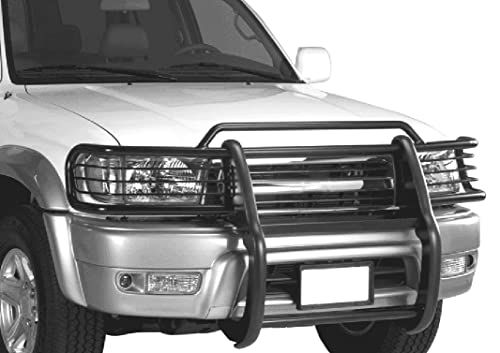Image of Black Horse Grille brush Bumper Guard Modular Black Compatible with 1999-2002 Toyota 4Runner-17TN23MA