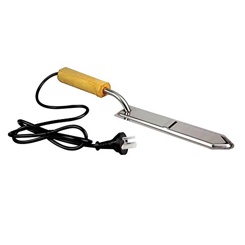 MUDUOBAN Electric Uncapping Knife Large Stainless Steel Honey Uncapping Blade Tool Scraping Extractor Beekeeping Equipment for Beekeeper
