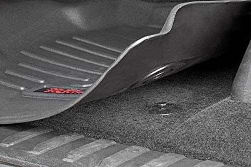 Rough Country Floor Mats For 2011-2014 Ford F-150 | Supercrew Cab - M-51112 , Black #TOP2