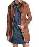  ESPRIT Damen Langmantel 014EE1G008, Gr. 36 (S), Braun (868 Burnt Caramel)