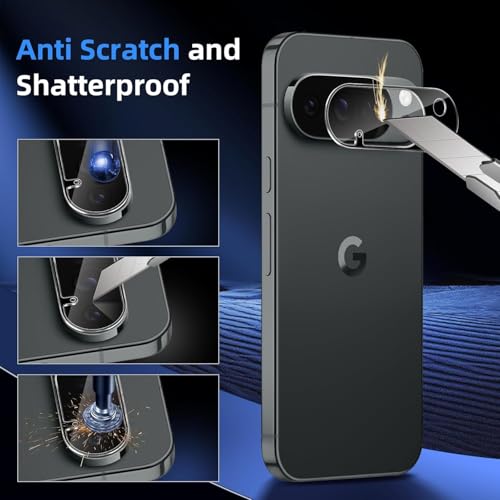 Image of Xmon Back Camera Lens Protector for Google Pixel 10 Pro XL (1 Pack) Premium Camera Glass Protector Guard, Anti-Scratch, Ultra-Clear, Easy Installation
