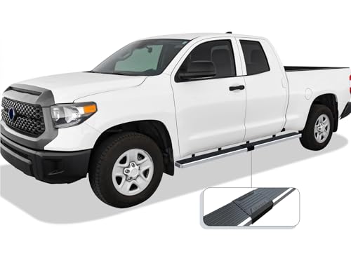 Estribos de Acero Inoxidable Pulido para Toyota Tundra miniatura 6