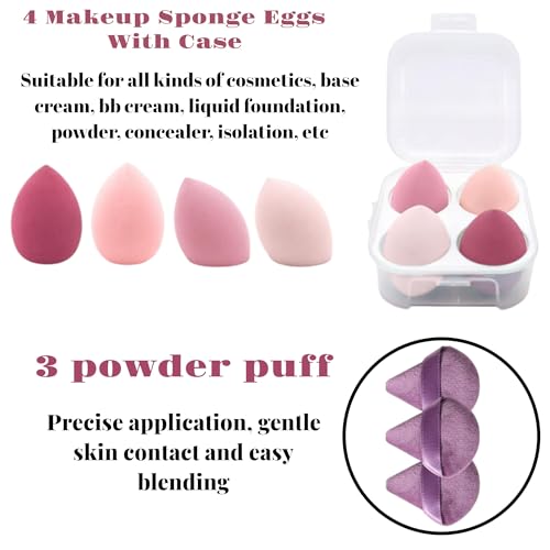 Image of LAVENUST 24-Piece Professional Makeup Brush Set - Premium Foundation, Eyeshadow & Blending Brushes for Flawless Makeup Application (Brown)