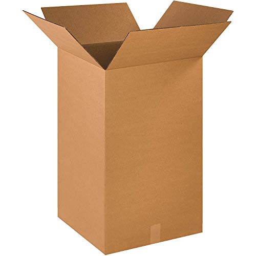Image of MMWILLCARE 3 Ply Corrugated Golden Box /Shipping Boxes /Packaging Boxes Size: 3X3X10 Inch-Pack of 50 Boxes.