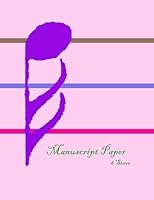 Manuscript Paper: 8 Stave 1480272736 Book Cover