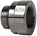 EZ (A-211) Silver 27mm-2.0 Thread Size Oil Drain Valve Adapter