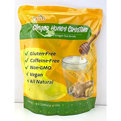 Apexy Instant Ginger Honey Crystal 18g X 24 Sachets (Original) Cover