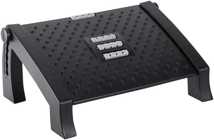 Adjustable Height Angle Foot Rest Office Ergonomic Under Desk Footrest Tilted Computer Footrest Office Foot Stool Stand