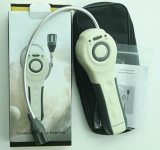 Sinotech One-hand-operated LED Indication Gas Leak Detector with 16inch Sensor 50ppm Methane Combustible Gas Detector Sk8800a