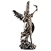 Top Collection Archangel Uriel God is My Light Statue - Phanuel Turn to God Sculpture in Cold Cast Bronze- 13.75-Inch Holy Saint Patron of Salvation Figurine