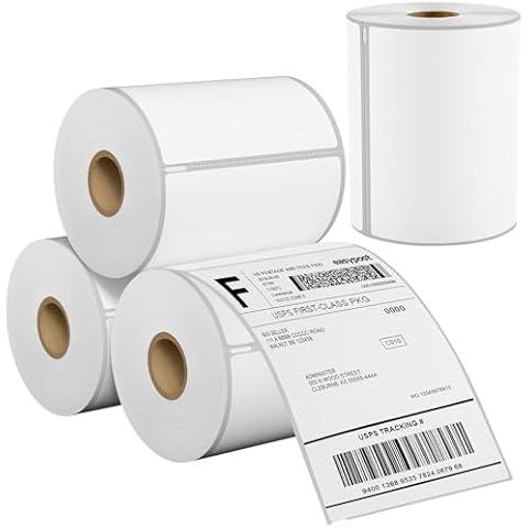 MaxGear Thermal Shipping Labels 4XL Cover