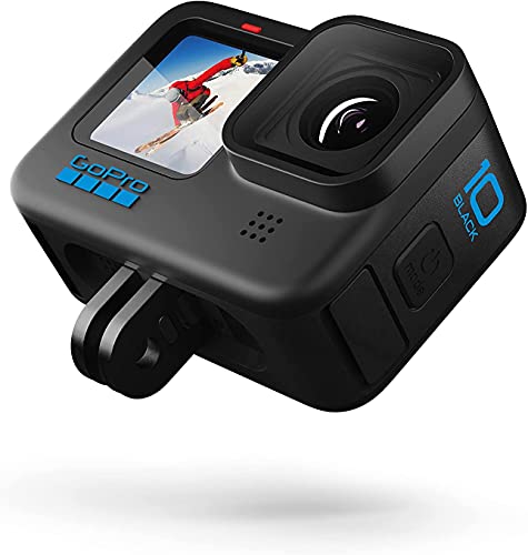 41 3qQsIywL GoPro HERO10 Hero 10 Camcorder Black - Ultimate Bundle Includes: Sandisk Ultra 64GB microSD, 2X Extra Batteries, Charger, Underwater Housing, LED Light Kit, Carry Case and More - Image 6
