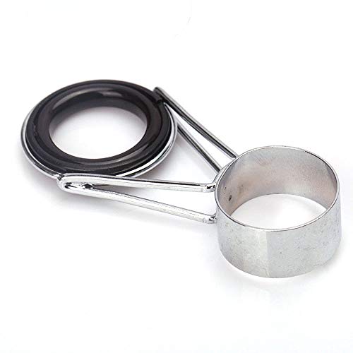 Huusuei 7 Stuecke Angel Fuehrungen TIPP 7 Grössen Teleskop Spitze Reparatur Kit Linie Ringe Set – Bild 7